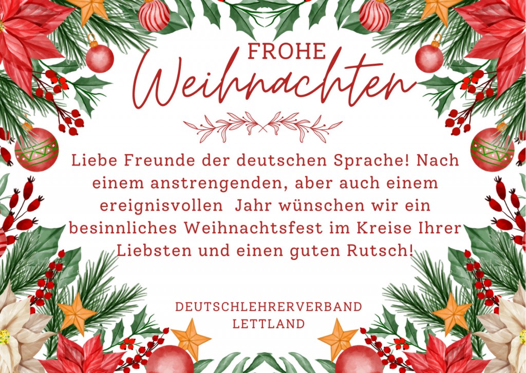 Frohe Weihnachten